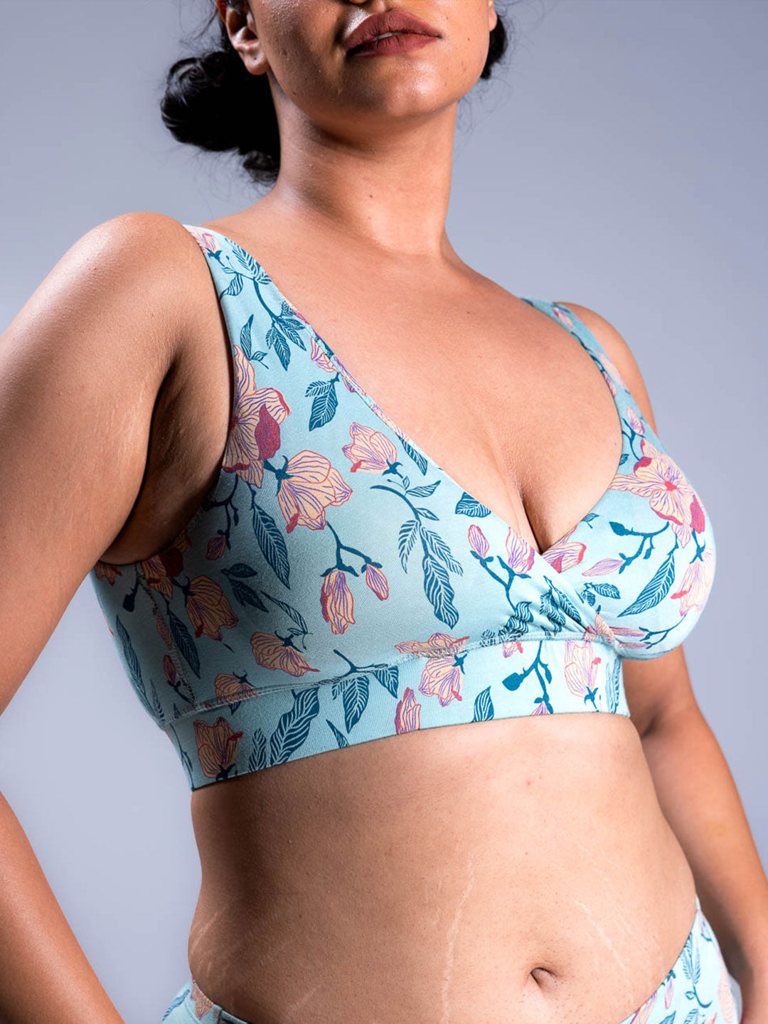 Padded Plunge Bra - Spring