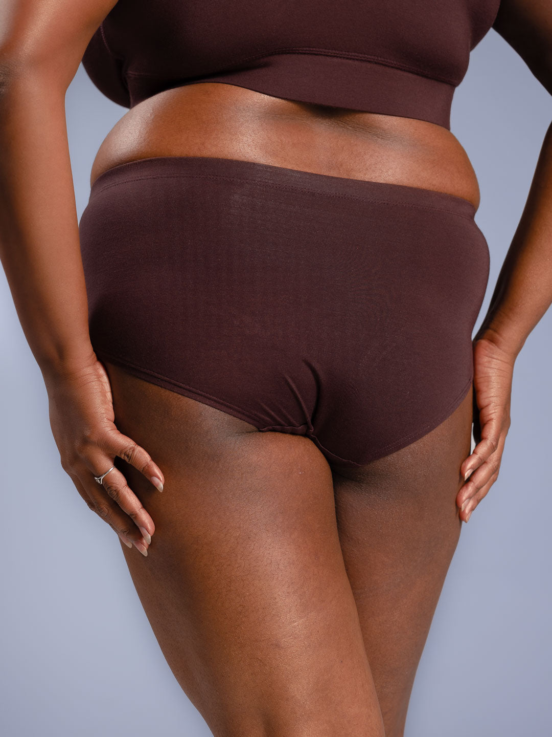 Women's Bare Hipsters - Umber