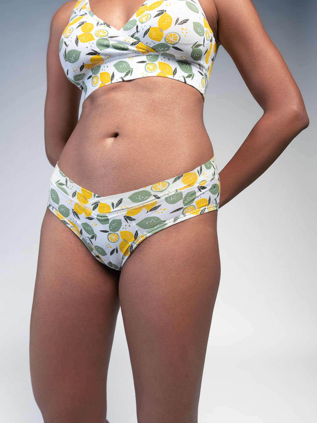 Maternity Comfort Panty - Lemon Crush