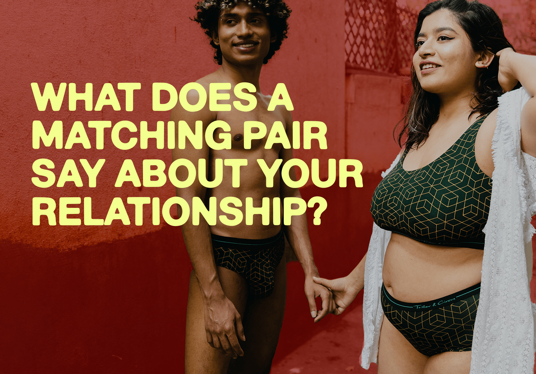 What Does a Matching Pair Say About Your Relationship?