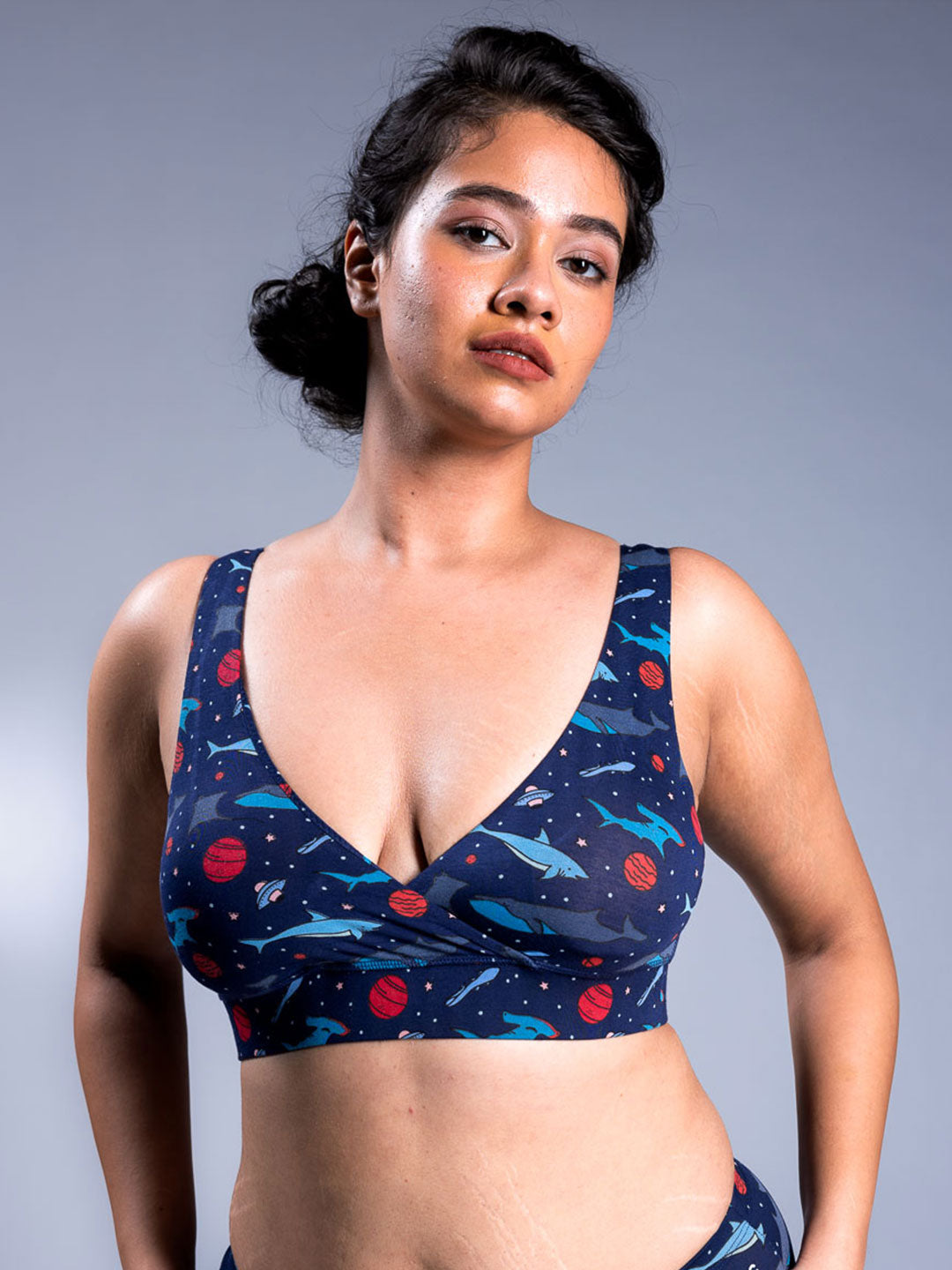 Padded Plunge Bra - Fishbowl Dreams