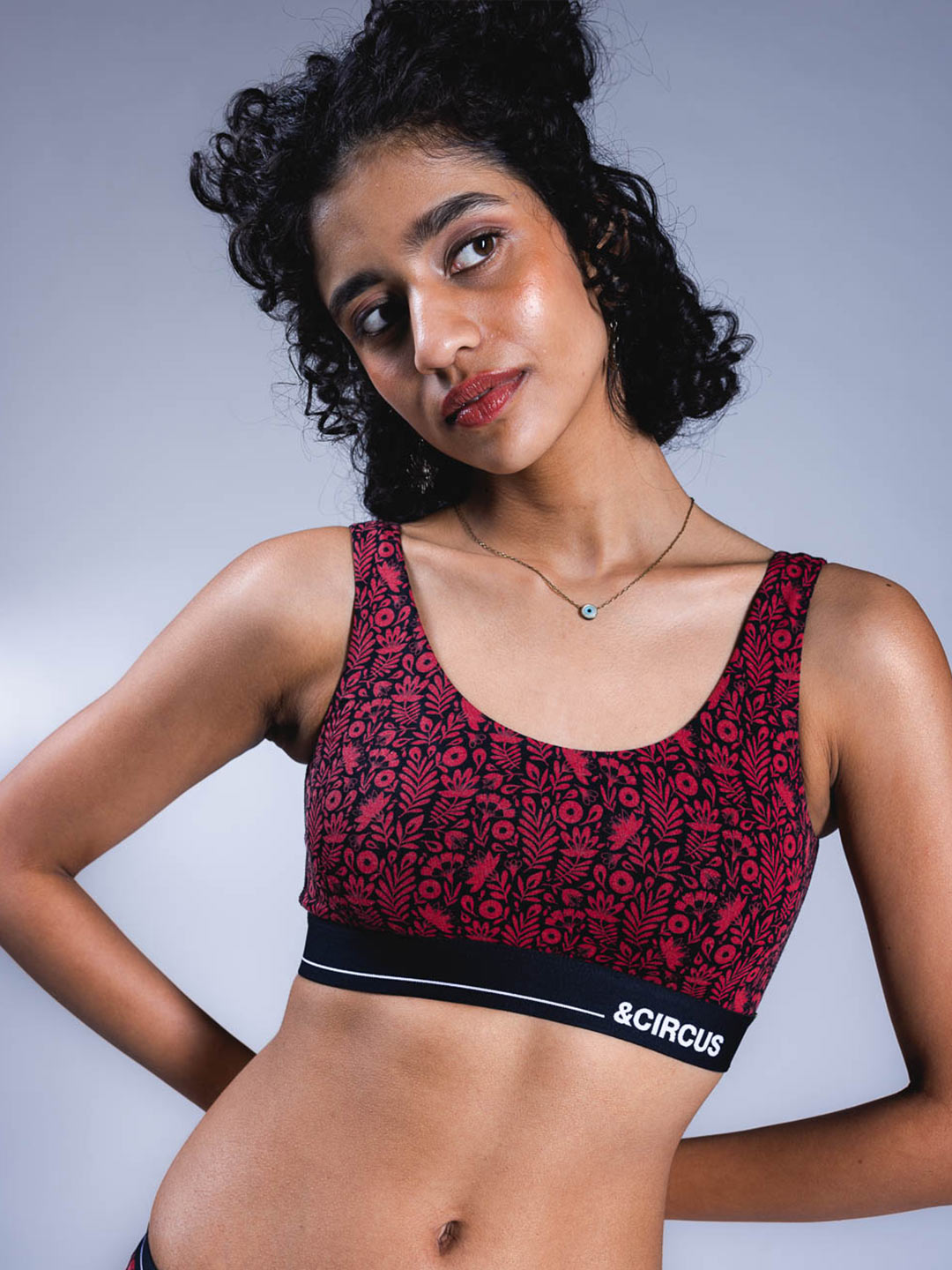 U-Back Lounge Bralette - Cardinal Sin