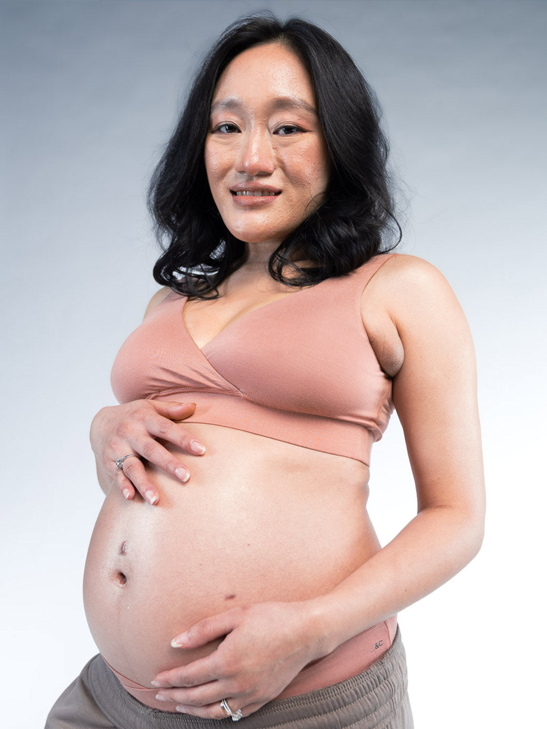 Maternity Nursing Bra - Almond Nude