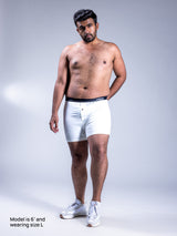 Men Boxers Ivory Front 