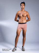 Men Trunks Almond Nude Front