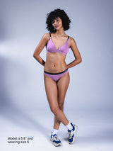 Women Bikini Briefs Opera Mauve Front
