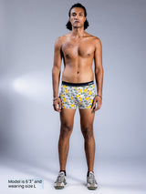 PURESOFT TRUNKS - PACK OF 2 - LEMON CRUSH & HERRINGBONE