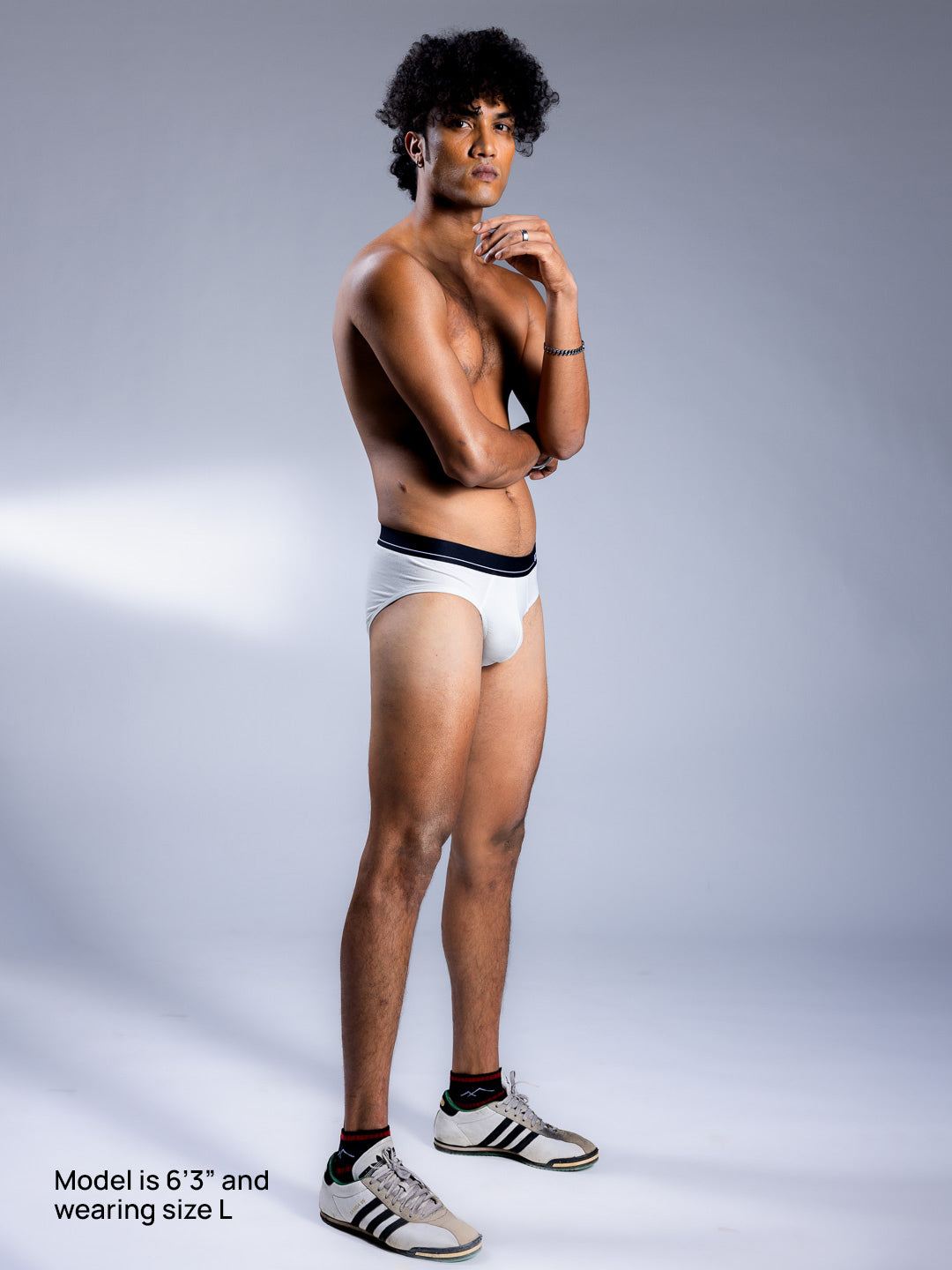 Men Briefs Ivory Front 