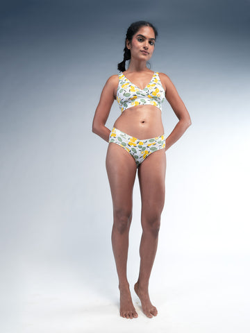 PURESOFT MATERNITY COMFORT PANTY - PACK OF 2 - LEMON CRUSH & SPRING