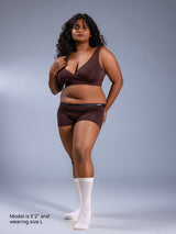 Women Boyshorts Umber Front