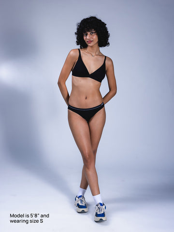 PURESOFT ADJUSTABLE TRIANGLE BRA - PACK OF 3 - SOLIDS