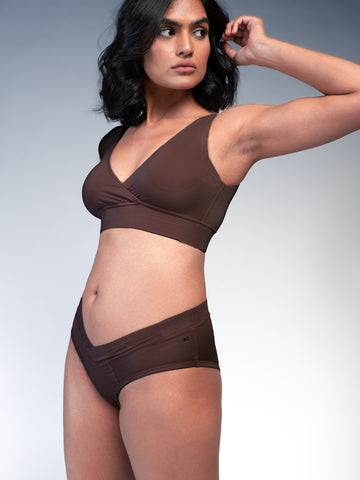 PURESOFT MATERNITY COMFORT PANTY - PACK OF 3 - SOLIDS & PRINT