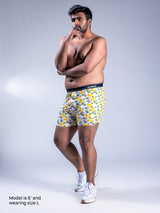 Men Boxers Lemon Crush Front