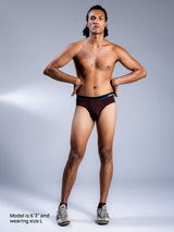 Men Briefs Umber Front