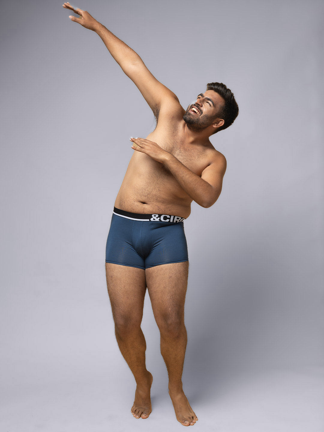 MEN'S TRUNKS - PACK OF 2 - MIDNIGHT BLUE