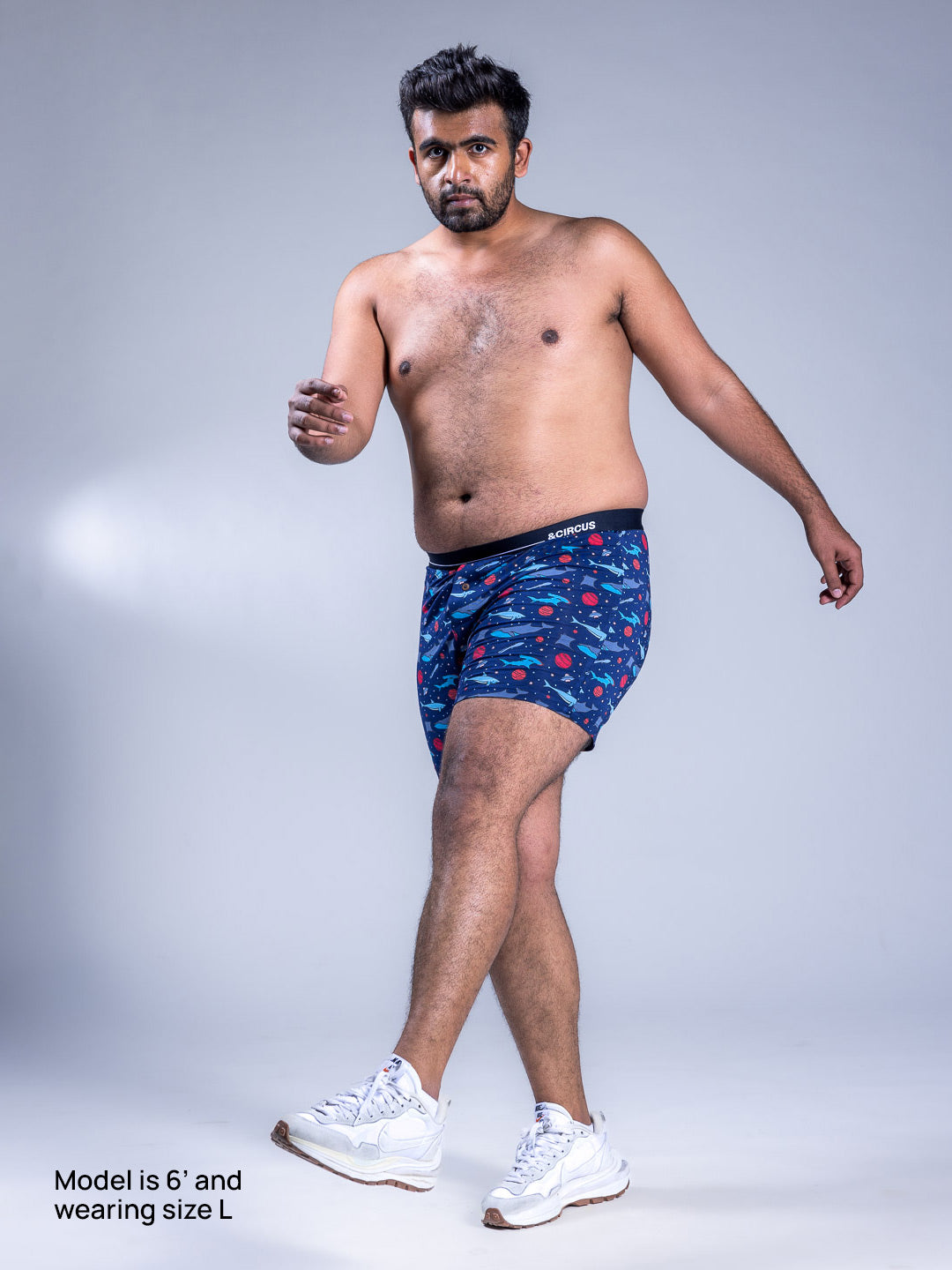 Men Boxers Fishbowl Dreams Front