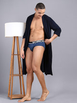 MEN'S BRIEFS - PACK OF 5 - MIDNIGHT BLUE