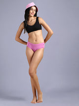 WOMEN'S BARE HIPSTER  - PACK OF 3 - LILAC