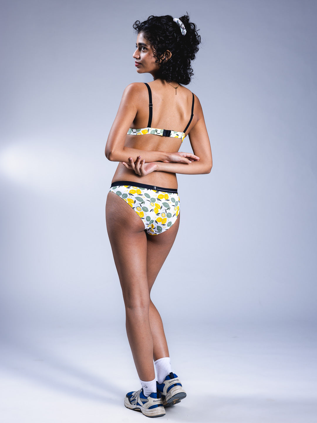 Women Bikini Briefs Lemon Crush Back