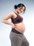Women Maternity & Nursing Bra Umber Right Close Up