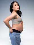 Women Maternity & Nursing Bra Herringbone Right Close Up 1