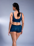 Women Boyshorts Blue Curacao Back