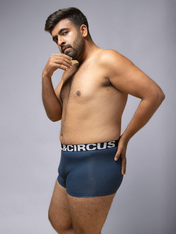 MEN'S TRUNKS - PACK OF 2 - MIDNIGHT BLUE & STARRY NIGHT