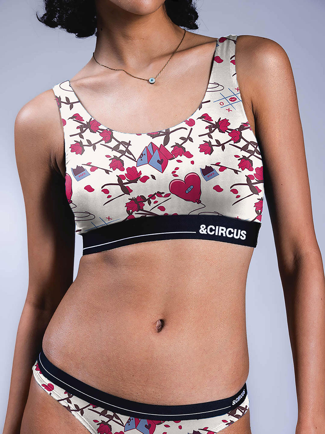 U-Back Lounge Bralette - Toxic