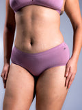 Women Bare Hipsters Opera Mauve Front Close Up