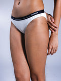 Women Bikini Briefs Ivory Front Close Up