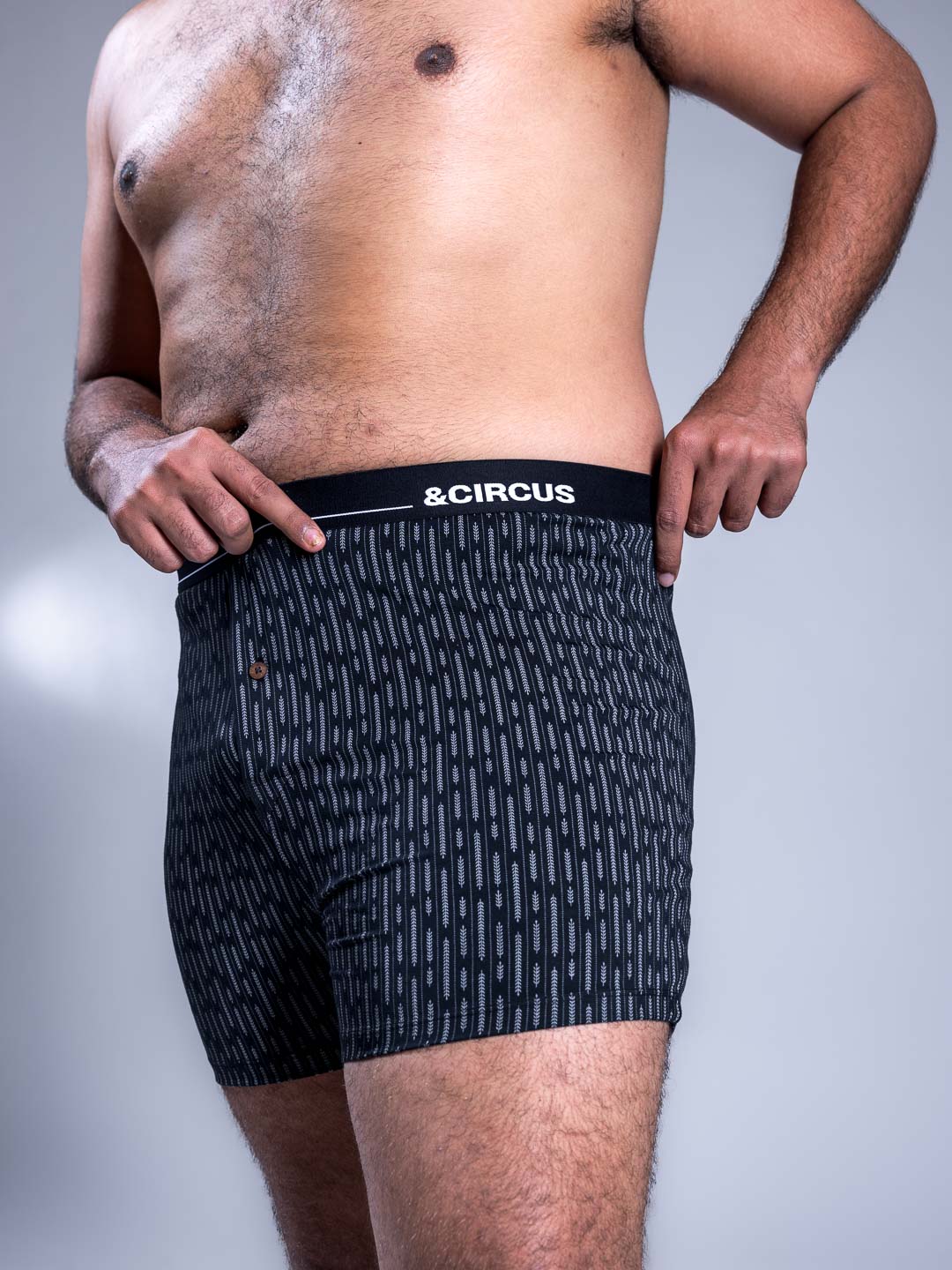 Men Boxers Architect Left Close Up