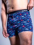 Men Boxers Fishbowl Dreams Front Close Up