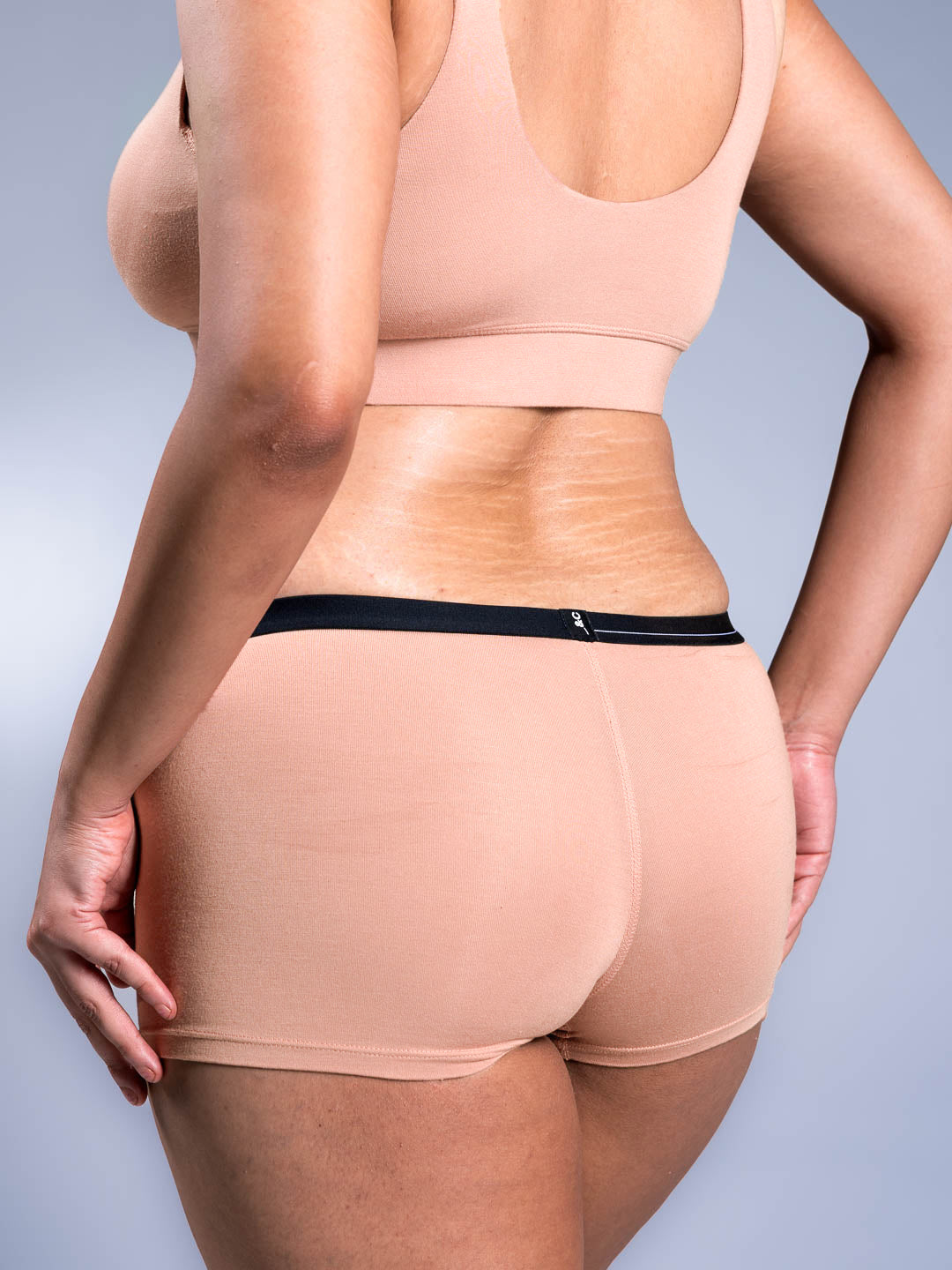 Women's Boyshorts - Tropical Nude