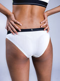 Women Bikini Briefs Ivory Back Close Up