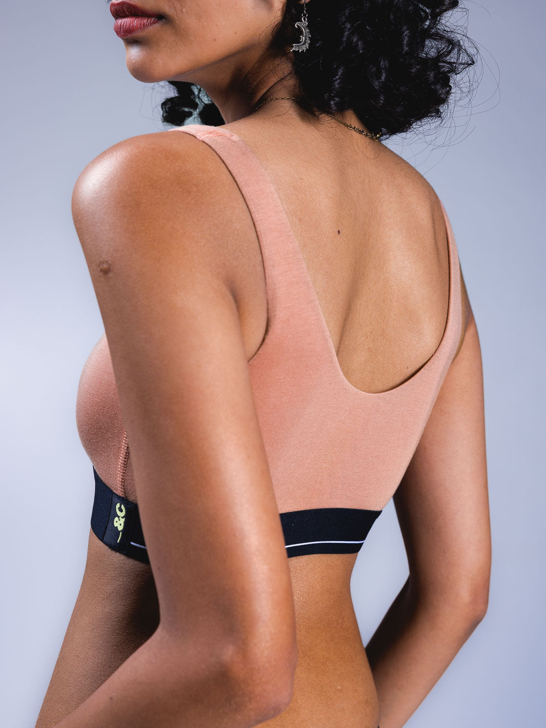 U-Back Lounge Bralette - Almond Nude