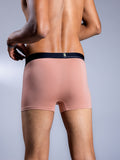 Men Trunks Almond Nude Back Close Up