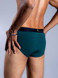 Men Briefs Racing Green Back Close Up