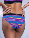 Women Bikini Briefs Botswana Blues Back Close Up