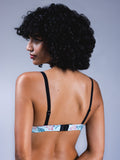 Women Adjustable Triangle Bra Spring Back Close Up