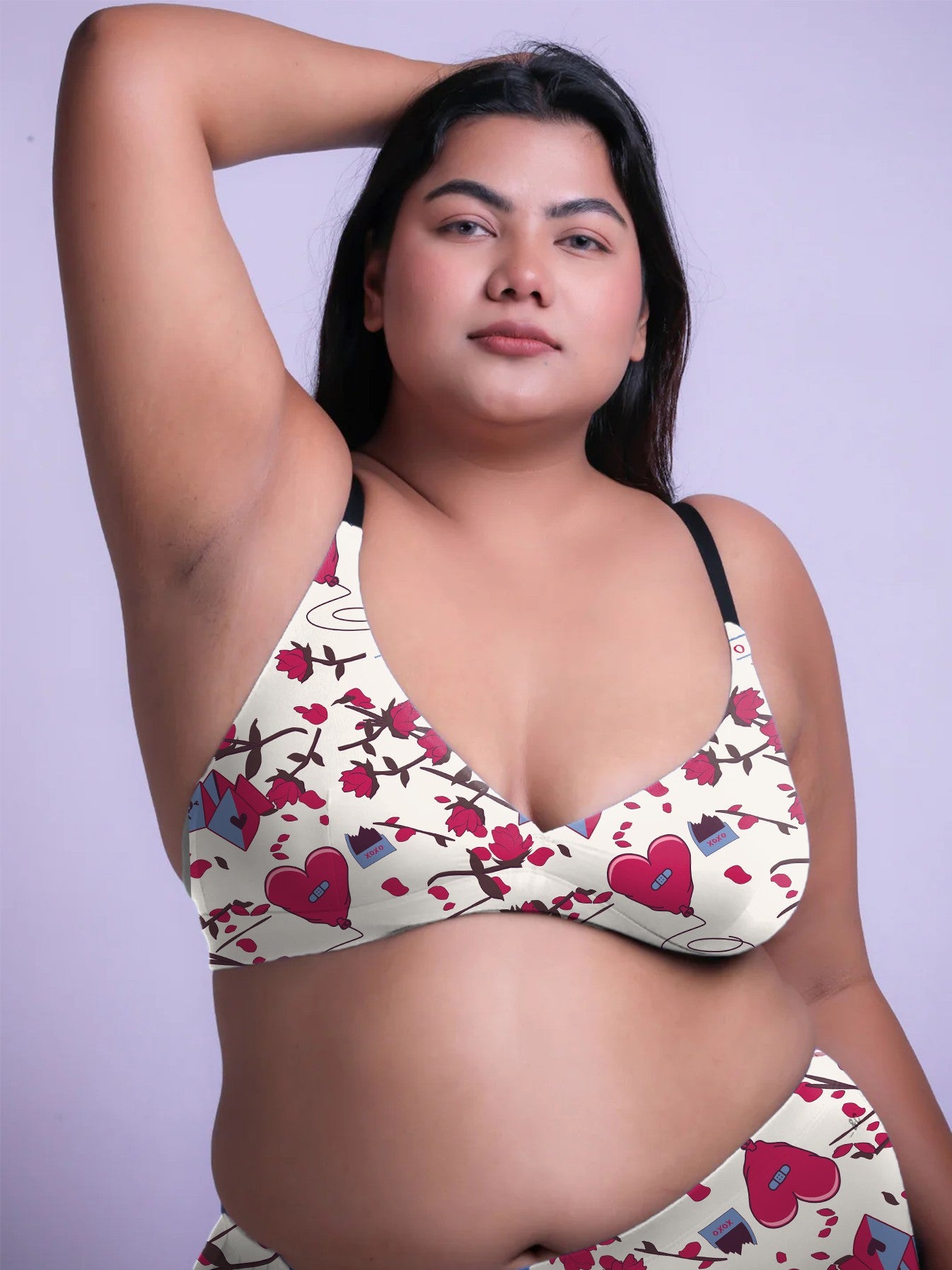 Adjustable Triangle Bra - Toxic