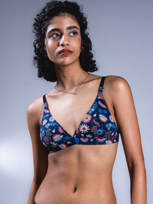 VIBRANT SOUL REVERSIBLE TRIANGLE BRA TOP
