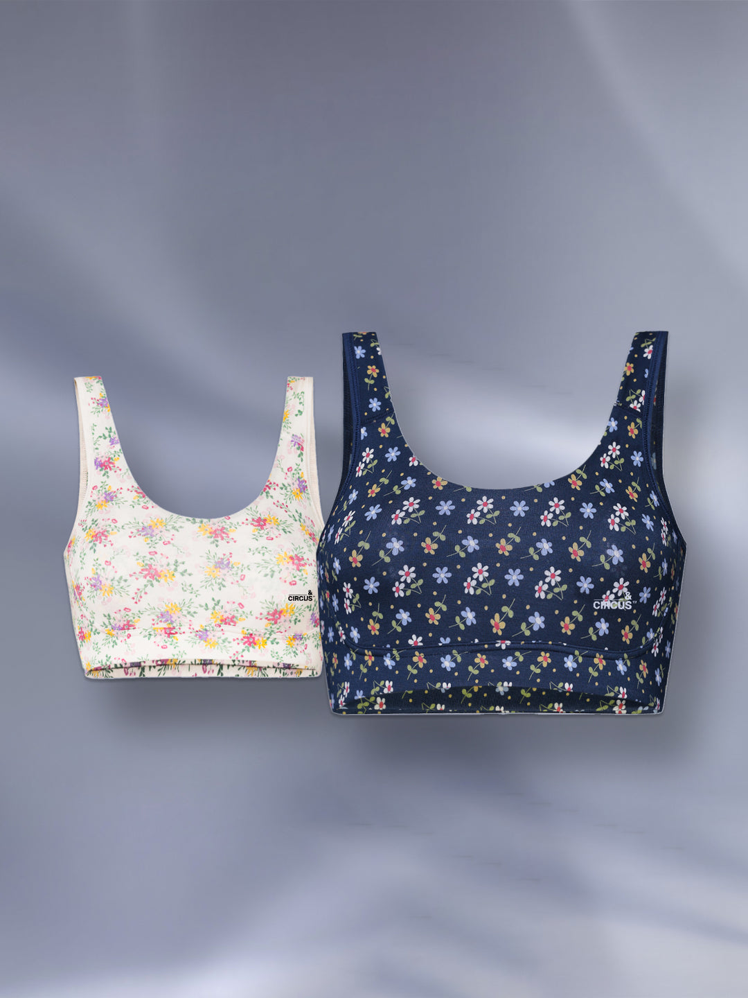 LOW IMPACT SPORTS BRA  - PACK OF 2 - PRINTS
