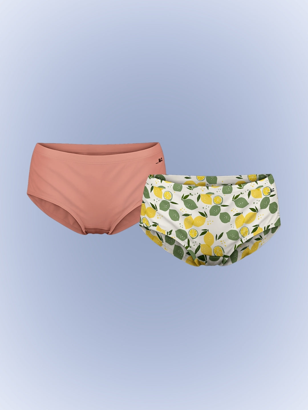 PURESOFT BARE HIPSTER - PACK OF 2 - ALMOND NUDE & LEMON CRUSH