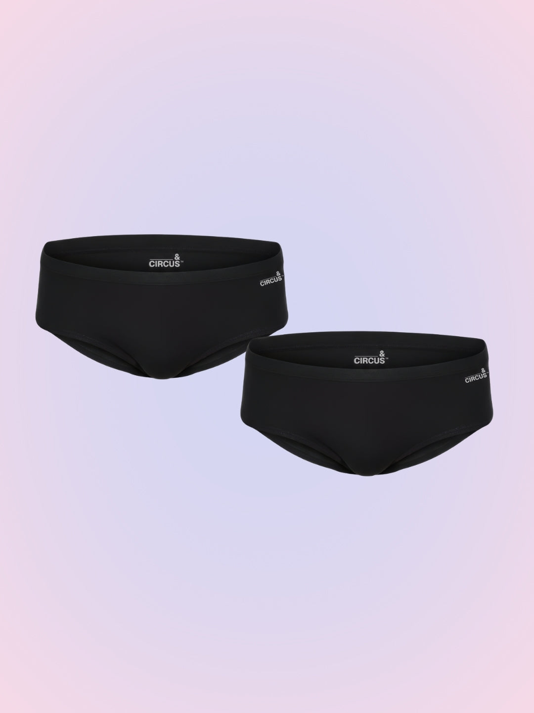 WOMEN'S BARE HIPSTER  - PACK OF 2 - JET