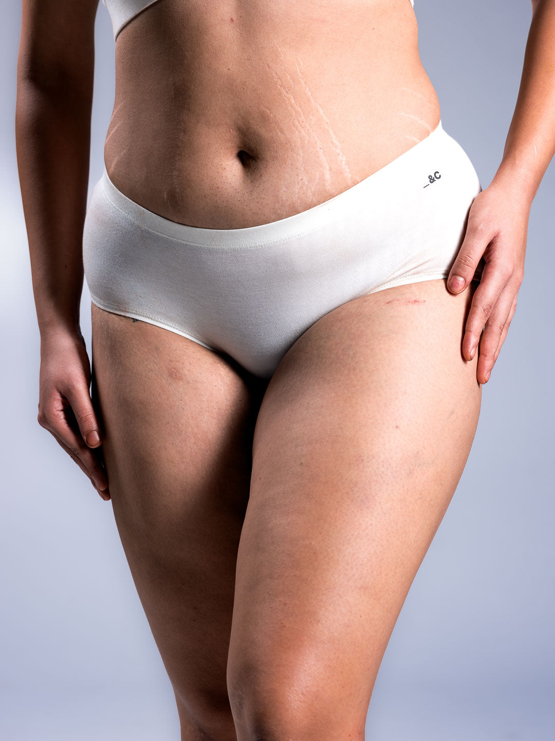 Women's Bare Hipsters - Ivory