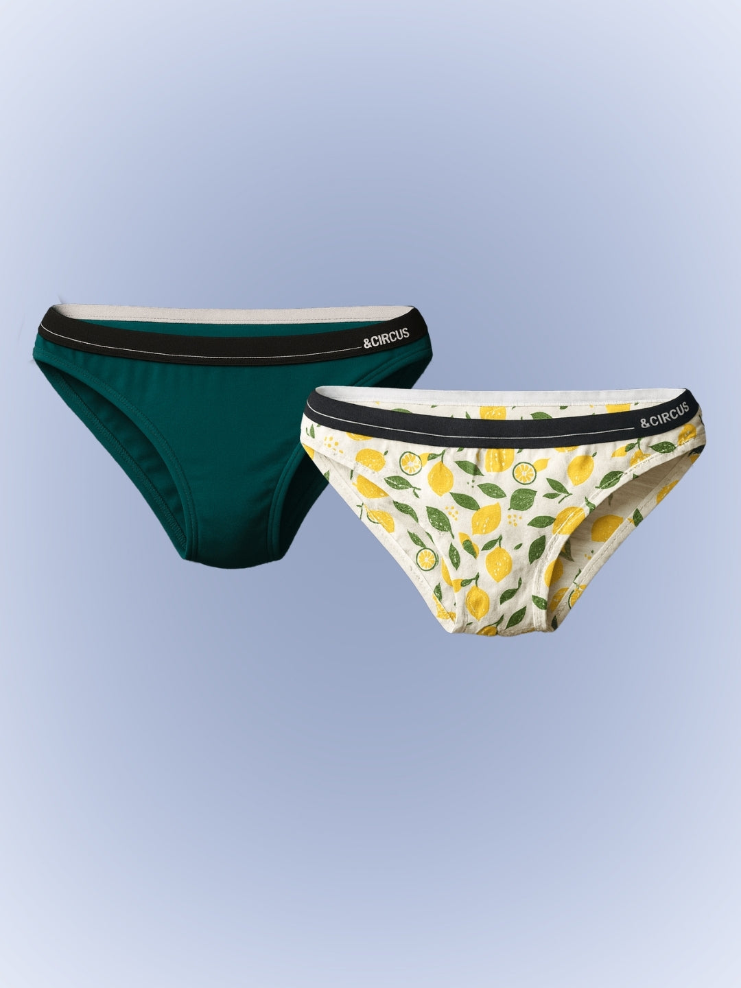 PURESOFT BIKINI - PACK OF 2 - RACING GREEN & LEMON CRUSH