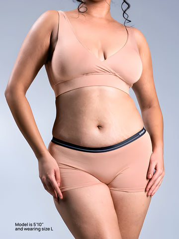 Women's Boyshorts - Tropical Nude