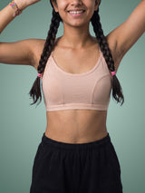 Firstbra Beginners Training Bra - Tropical Nude