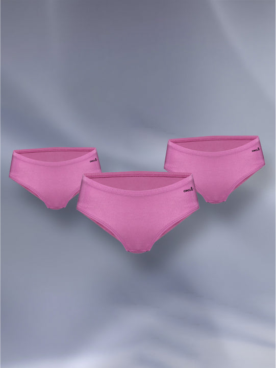 WOMEN'S BARE HIPSTER  - PACK OF 3 - LILAC