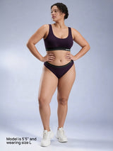Women's Bikini - Jujube